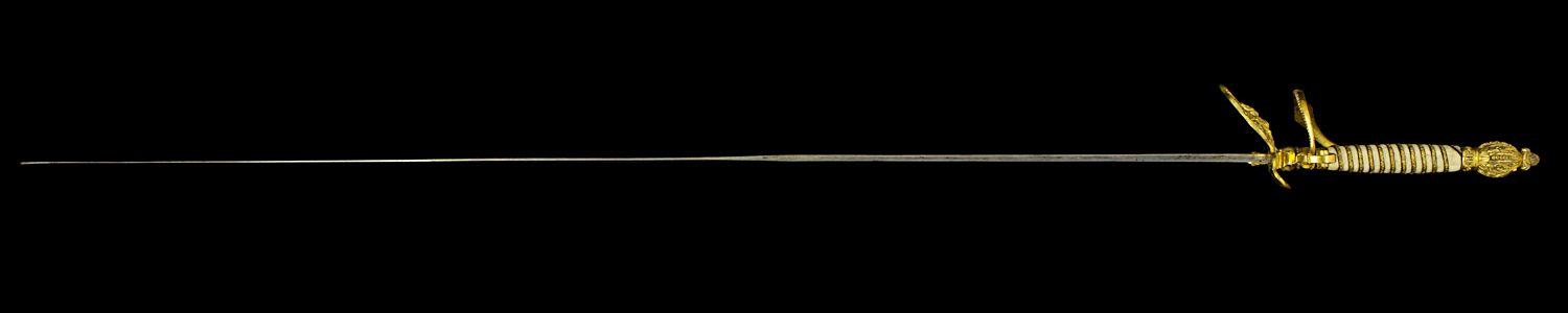 S000081_Belgian_Ivory_Grip_Court_Sword_Full_Left_Side