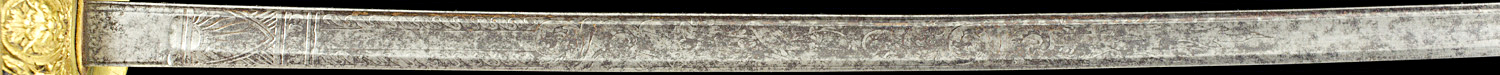 S000116_French_Lion_Saber_Detail_Blade_Obverse