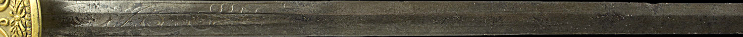 S000175_Italian_Court_Sword_Detail_Blade_Obverse